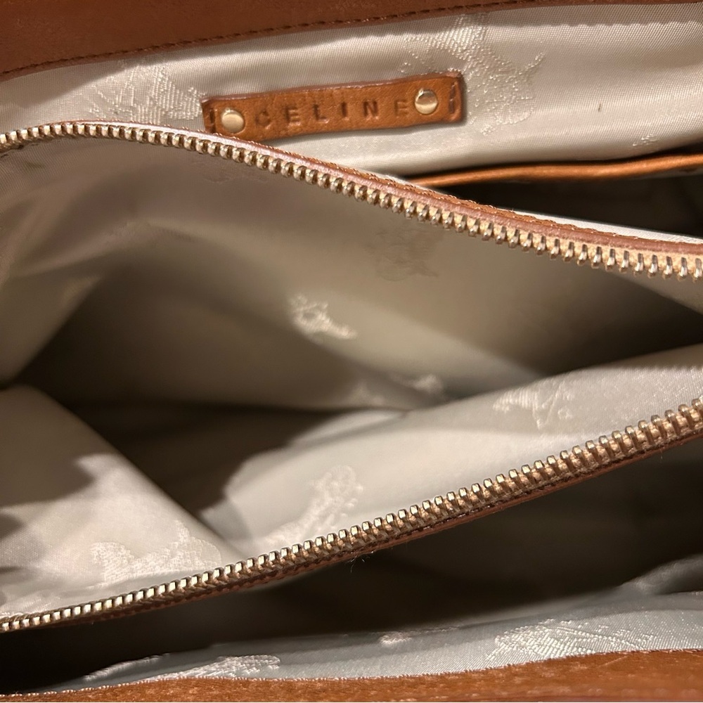 Celine Tan Leather Boogie Bag - Picture 8 of 10